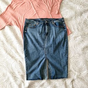 Jean pencil skirt from Additionelle